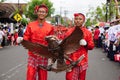 Indonesian bring national symbol, garuda pancasila Royalty Free Stock Photo