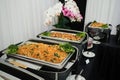 Indonesian Buffet Food Culinary Serve Catering in Events Royalty Free Stock Photo