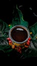 Indonesian coffee enjoyment Royalty Free Stock Photo