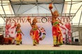 Indonesian dancers Royalty Free Stock Photo