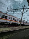 Indonesian electric train