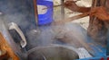 Indonesian food, mie ayam, noodles with chicken