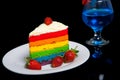 Indonesian Food Rainbow Cake