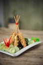 Indonesian food sate betutu Royalty Free Stock Photo