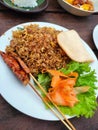 Indonesian fried rice Royalty Free Stock Photo
