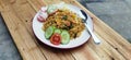 Indonesian fried rice, one of the local culinary delights
