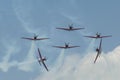 INDONESIAN JUPITER AEROBATIC TEAM Royalty Free Stock Photo