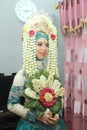 Indonesian Malay Women\'s Wedding Dress