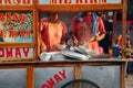 Indonesian meatball soup street stall, Bali