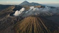 Indonesian Mount Bromo volcano Royalty Free Stock Photo