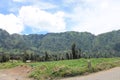 Indonesian Mountains Village, Near Volcano Mont Bromo