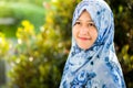 Indonesian muslim model wearing hijab