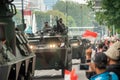 The Indonesian National Army (TNI) exhibits combat vehicles and Weapon Systems