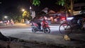 Indonesian night street