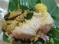Indonesian original cuisine nasi padang
