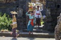 Indonesian people celebrate Balinese New Year and the arrival of spring. Royalty Free Stock Photo