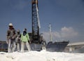 Indonesian port workers