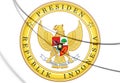 Indonesian Presidential Seal version.