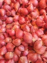 Indonesian Red onions Royalty Free Stock Photo