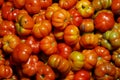 Indonesian red tomato which is the rose tomato type.