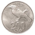 200 Indonesian rupiah coin