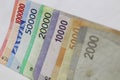 Indonesian rupiah currency exchange financial business economy