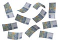 3D Indonesian rupiah money white background