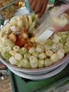 Indonesian street food, siomay Royalty Free Stock Photo