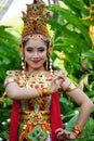 Indonesian traditional dancers with traditional clothes