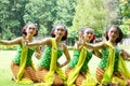 Indonesian traditional dancer with traditional clothes