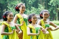 Indonesian traditional dancer with traditional clothes