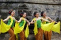 Indonesian traditional dancer with traditional clothes