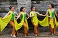 Indonesian traditional dancer with traditional clothes Royalty Free Stock Photo