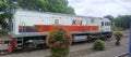 Indonesian Train was caled  Kereta Api Indonesia Royalty Free Stock Photo