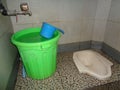 Kediri, 14 august 2019 East java, Indonesia traditional dirty toilet that can interfere with human health - Image