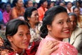 Indonesian wedding guests