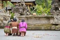 Indonesian woman praying