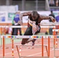 Indoor Athletics Meeting Royalty Free Stock Photo