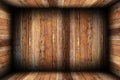 Indoor backdrop of wooden room Royalty Free Stock Photo