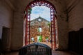 Indoor background of A Famosa place Malacca, Malaysia.