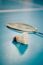 Indoor Badminton Shuttlecock Racquet Ball Game Royalty Free Stock Photo