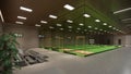 Indoor Baseball and Softball Batting Cages rendering Royalty Free Stock Photo