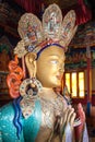 Indoor Buddha in Ladakh