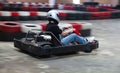 Indoor carting Royalty Free Stock Photo