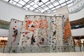 Indoor Climbing Wall at Kallang Wave Mall, Singapore