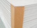 Indoor Factory Warehouse for Fiber Cement Board St Royalty Free Stock Photo