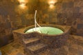 Indoor jacuzzi pool Royalty Free Stock Photo