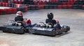 Indoor karting Royalty Free Stock Photo