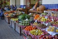 Indoor market in Funchal, Madeira, Portugal Royalty Free Stock Photo