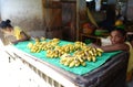 Indoor market in Morondava, Madagascar Royalty Free Stock Photo